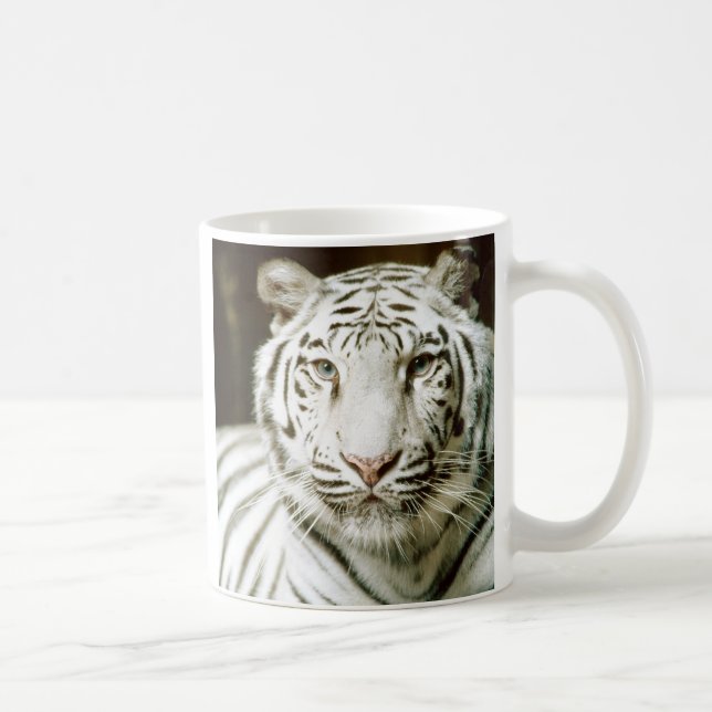 Caneca De Café Tigre branco (Direita)