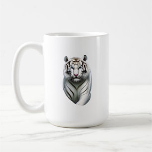 Caneca De Café Tigre Branco