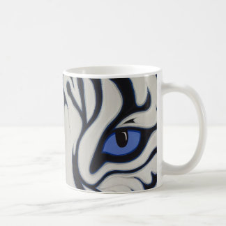 Caneca De Café Tigre branco