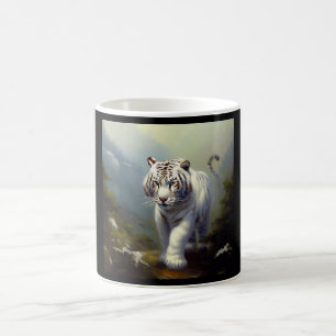 Caneca De Café Tigre Branco Chinês (1)