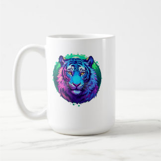 Caneca De Café Tigre Cibernético