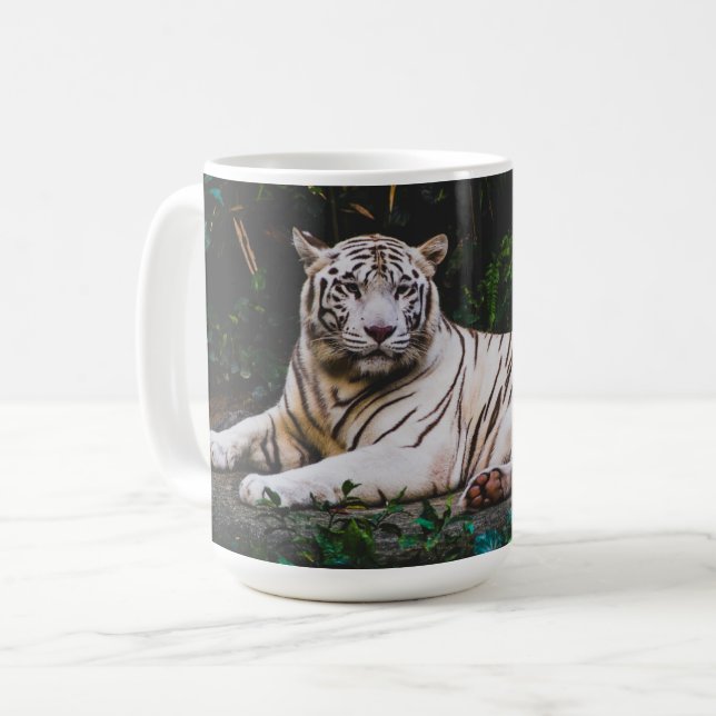 Caneca De Café Tigre Coffee Mug (Frente Esquerda)