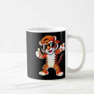 Caneca De Café Tigre com óculos de sol tigre animal tigre homens