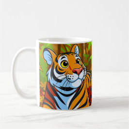 Caneca De Café Tigre da selva
