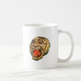 Caneca De Café Tigre de Bengal retro