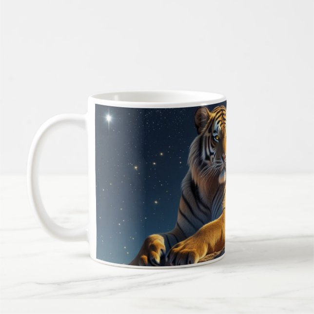 Caneca De Café Tigre de Bengala (Esquerda)