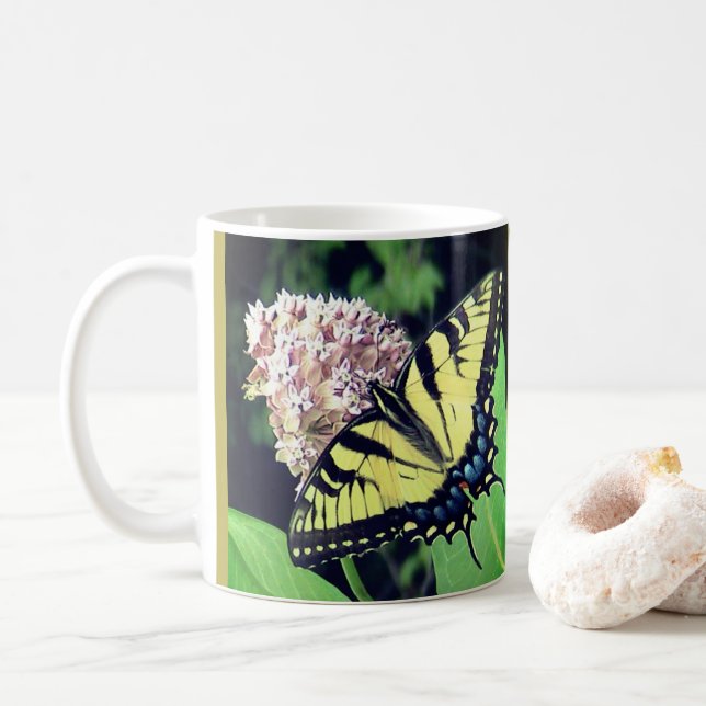 Caneca De Café Tigre de Butterfly (Com Donut)