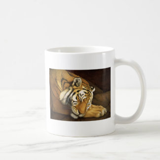 Caneca De Café tigre do sono