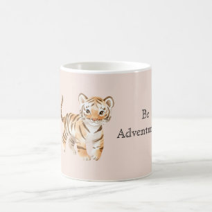 Caneca De Café Tigre Laranja