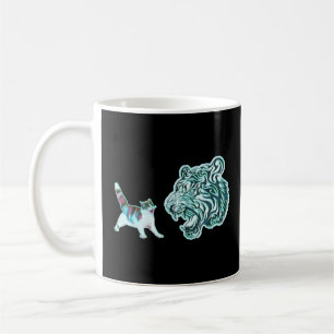 Caneca De Café Tigre o rei da selva e dos animais