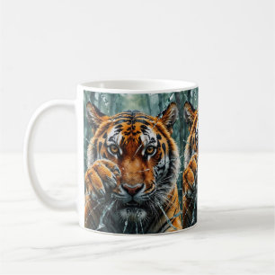 Caneca De Café Tigre passando