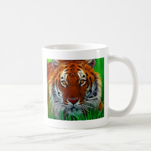 Caneca De Café Tigre raro de Sumatran de Indonésia