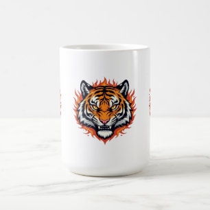 Caneca De Café Tigre Silencioso – Precisão e Poder