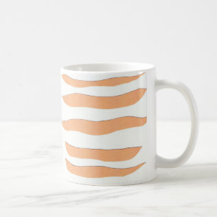 Caneca De Café Tigre Stripe Mug
