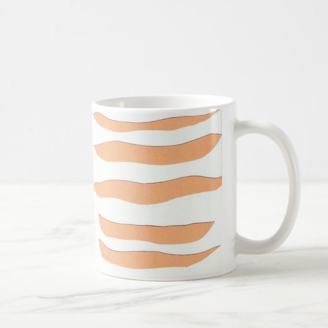 Caneca De Café Tigre Stripe Mug (Direita)