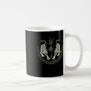 Caneca De Café Tigres de Muay Thai Arte Marcial Lutador Kickboxin