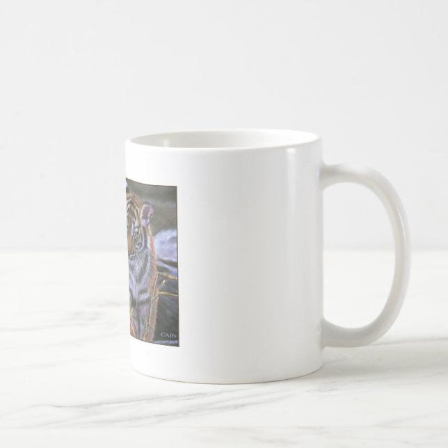 CANECA DE CAFÉ TIGRES NO AMOR (Direita)