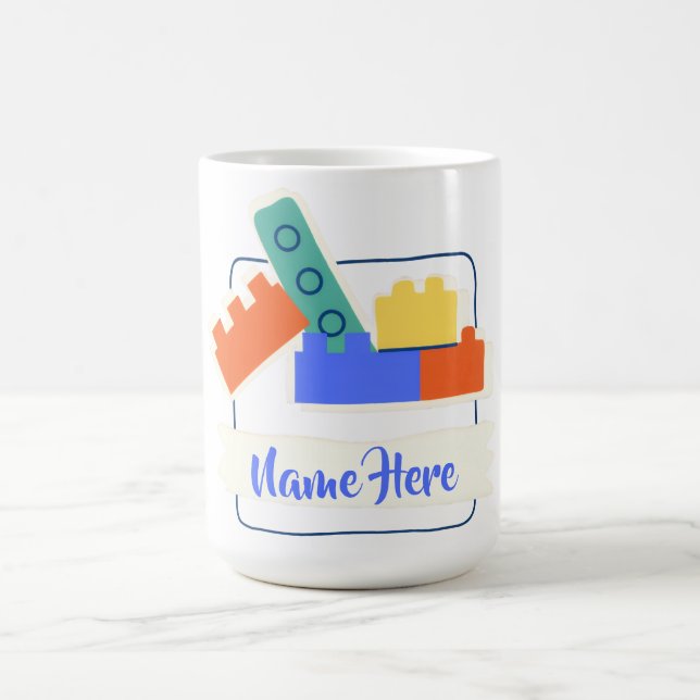 Caneca De Café Tijolos de Construção (Centro)