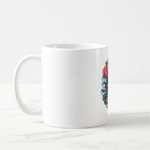 Caneca de Café Tiki Carnival Bloom