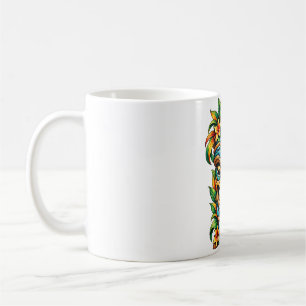 Caneca de Café Tiki Citrine Vine