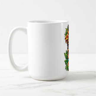 Caneca de Café Tiki Coroa da Palma Dourada