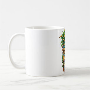 Caneca de Café Tiki Coroa de Manga