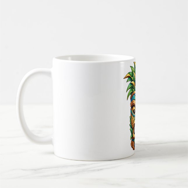 Caneca de Café Tiki Coroa de Manga (Esquerda)