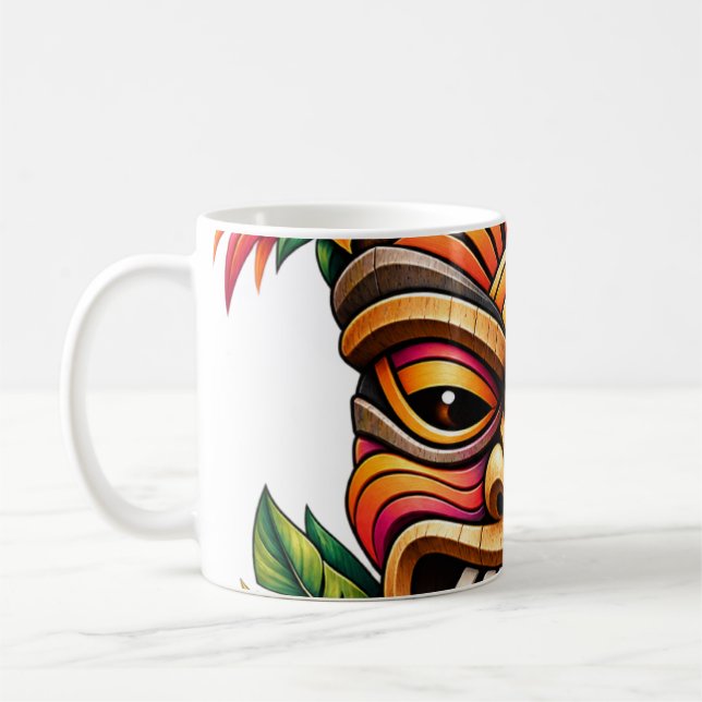 Caneca de Café Tiki Hibiscus Sunset (Esquerda)