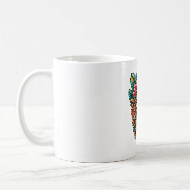 Caneca de Café Tiki Ilha Risonha (Esquerda)