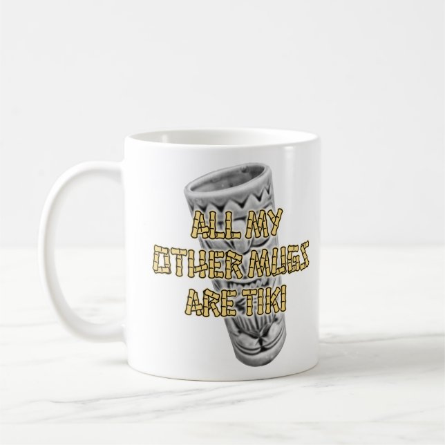 Caneca De Café Tiki Mug 1 (Esquerda)