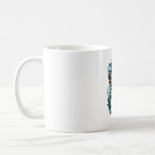 Caneca de Café Tiki Onda Glacial