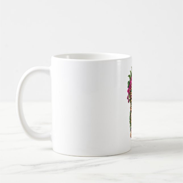 Caneca de Café Tiki Orchid Flame (Esquerda)