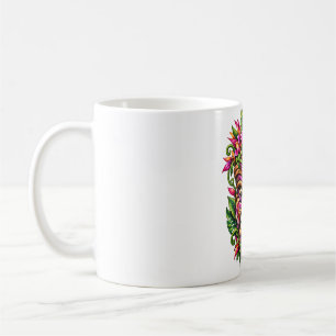 Caneca de Café Tiki Orchid Shield