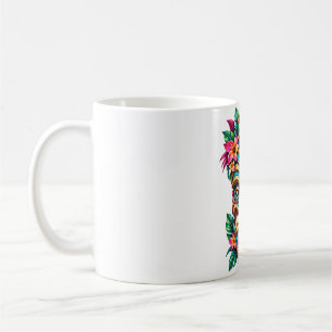 Caneca de Café Tiki Peacock Crest