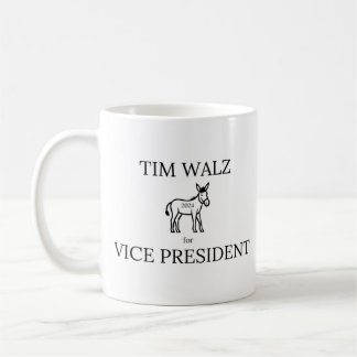 Caneca De Café Tim Walz para o vice-presidente Standard Mug