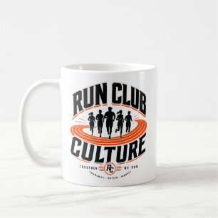 Caneca De Café Time de corrida do Run Club no Trilho