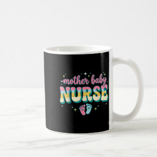 Caneca De Café Time de Enfermeira Mãe Bebê Estetoscópio Azul Coqu