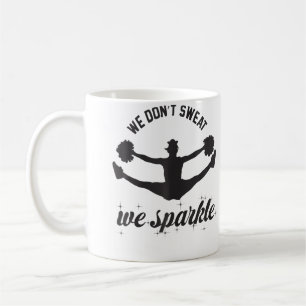 Caneca De Café Time de Liderança de Torcida Cheer We Dont t We Sp