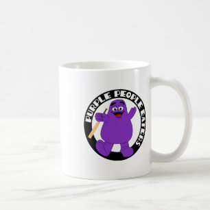 Caneca De Café Time de Softbol Purple People Eaters - Igreja de D