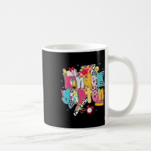 Caneca De Café Time de Sonho da Pré-Escola Preparatória de Volta 