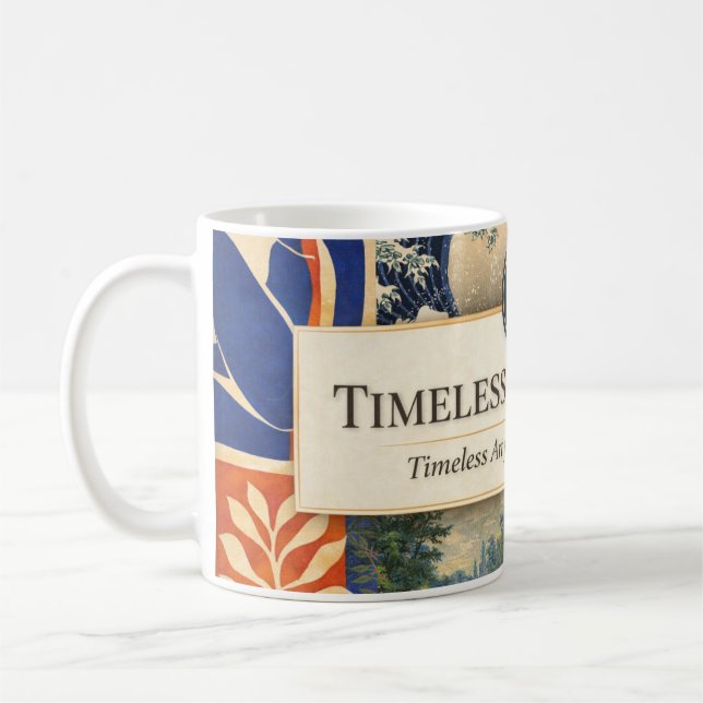 Caneca De Café Timeless Art Studio (Esquerda)