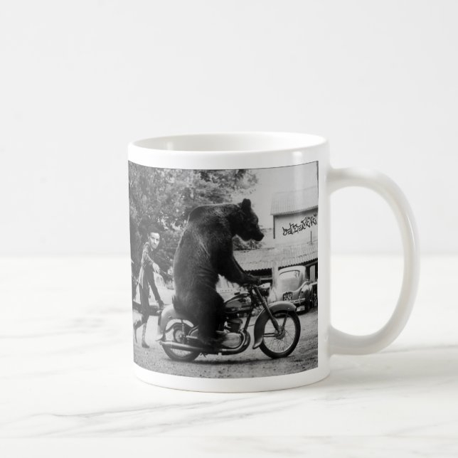 Caneca De Café Timmay, Ben, e o urso (Direita)