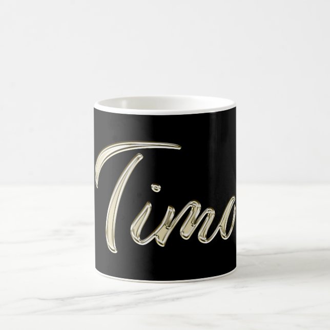 Caneca De Café Timo Name whitegold Tasse Teetasse Kaffeetasse (Centro)