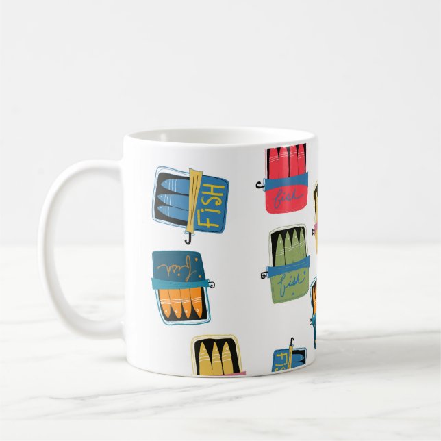 Caneca De Café Tinned Fish Mug (Esquerda)
