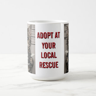 Caneca De Café Tinsel the Christmas Kitten