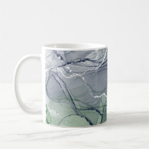 Caneca De Café Tinta alcoólica verde
