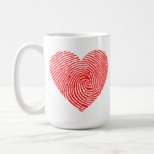 Caneca De Café Tinta cardíaca