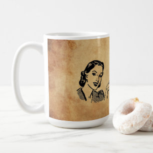 Caneca De Café Tinta de 50 engraçada da Princesa SlipperyJoe