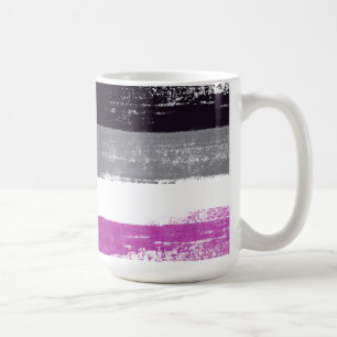 Caneca De Café Tinta do Orgulho Asexual