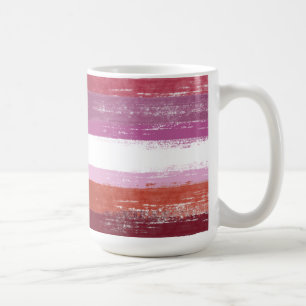 Caneca De Café Tinta do Orgulho Lésbico